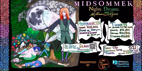 The Theater Lab Presents A Midsummer Night's Dream