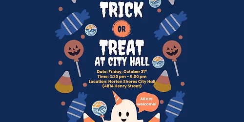 Trick or Treat at Norton Shores City Hall