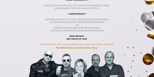 Oudejaarsdiner met live muziek