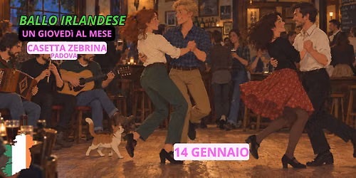 FESTA a Ballo Irlandese \u2618\ufe0f CASETTA ZEBRINA PADOVA