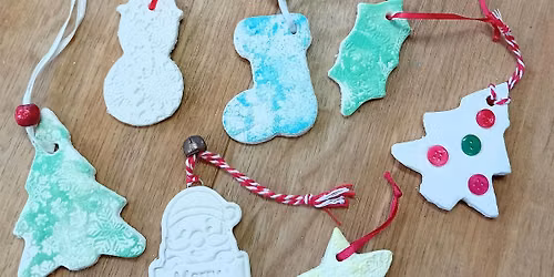 Family Friendly Christmas Clay Ornament Workshop