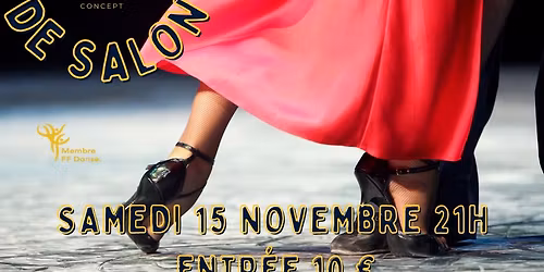 15\/11 Stages et soir\u00e9e Danses de Salon by My Event Concept