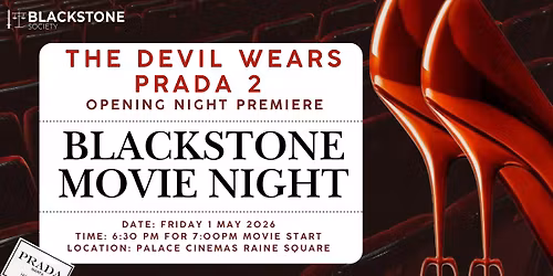 Blackstone Movie Night - Devil Wears Prada 2 Opening Night Premiere!