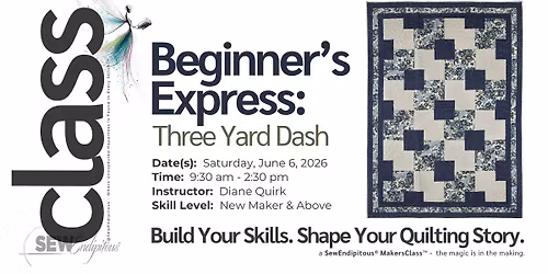 Beginner\u2019s Express: Three Yard Dash