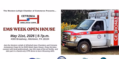 Cetronia Ambulance Corps EMS Week Open House