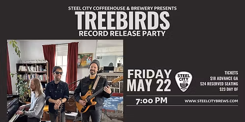 treebirds - Record Release Party w\/ sp. guest Chalrie in the Question Mark