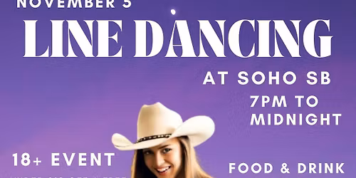Line Dancing at SOHO Nov 5