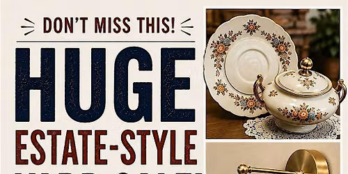 Huge Estate Like Yard Sale!