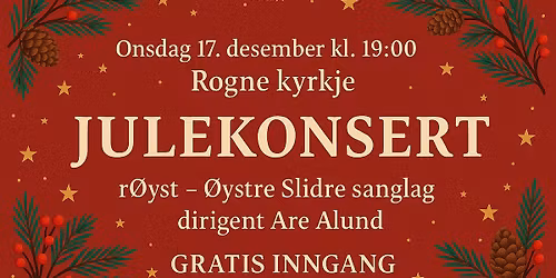 Julekonsert Rogne kyrkje
