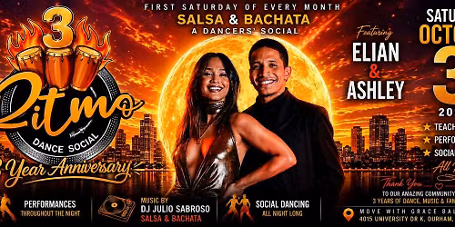 RITMO 3-YEAR ANNIVERSARY: Featuring Elian & Ashley