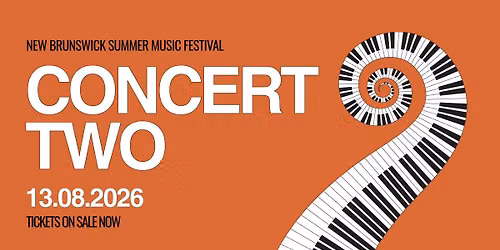 Concert Two | New Brunswick Summer Music Festival 2026