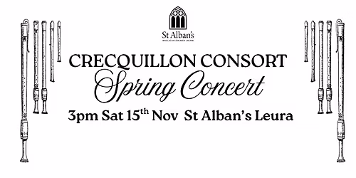 Crecquillon Consort- Spring Concert