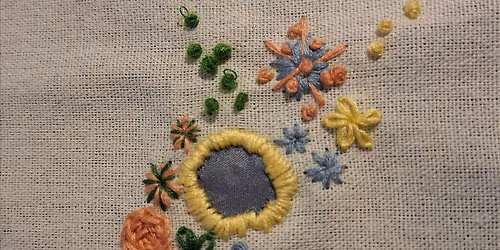 Floral Patches: Visible Mending & Embroidery