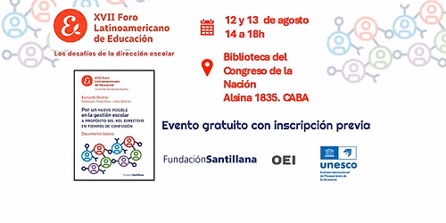 XVII Foro Latinoamericano de Educaci\u00f3n