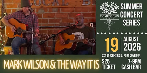 Mark Wilson & The Way It Is