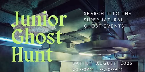 Junior Ghost Hunt At Kelvedon Hatch.