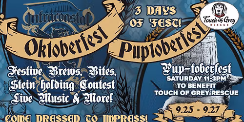 Oktoberfest & Pup-toberfest at Intracoastal Brewing Co.