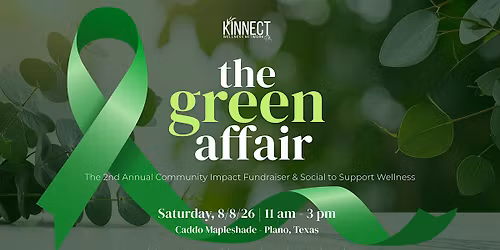 The Green Affair: 2nd Annual Fundraiser and Wellness Social