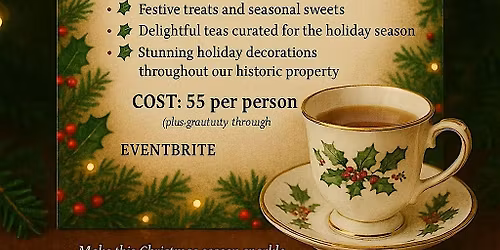 Annual Christmas Tea