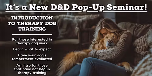 Intro to Therapy Dog Work