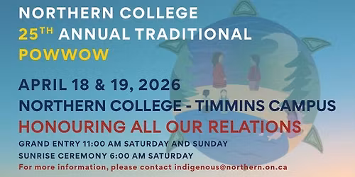 25th Annual Northern College Powwow 