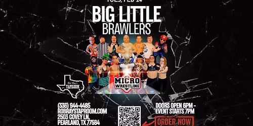 MICRO WRESTLING - TUESDAY TAKEDOWN AT THE TAPROOM!