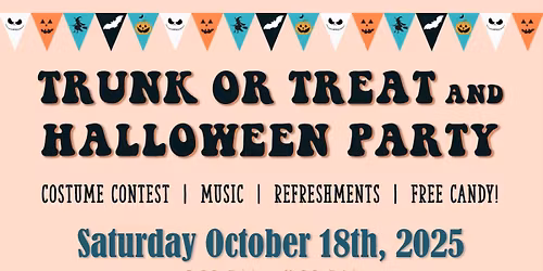 Trunk or Treat & Halloween Party! 👻🎃