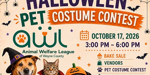 AWL Halloween Pet Costume Contest 