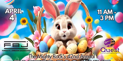 Mighty Rock\u2019s 42nd Annual Easter Egg Hunt and Family Fun Fest