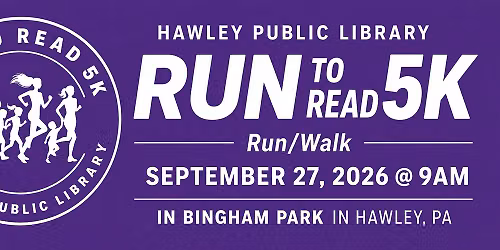 Hawley Public Library Run to Read 5K Run\/Walk