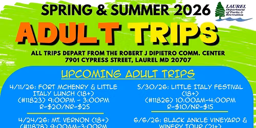 Adult Trip - Black Ankle Vineyard & Winery Tour (21+)