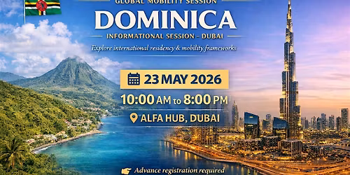 Global Mobility & Second Citizenship \u2013 Informational  Session