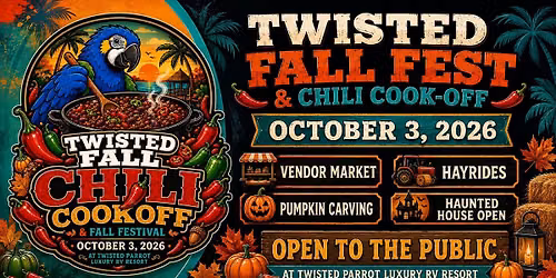 Chili Cook-Off & Fall Fest at Twisted Parrot