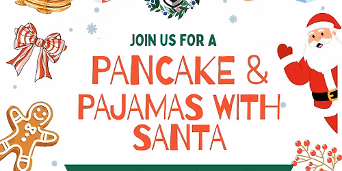Sacred Heart Pancake and Pajamas with Santa