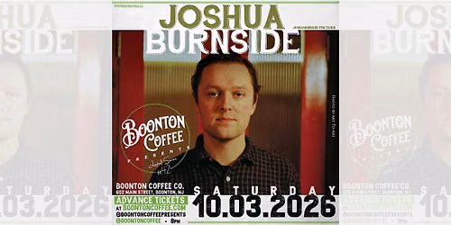 Boonton Coffee Presents: Joshua Burnside