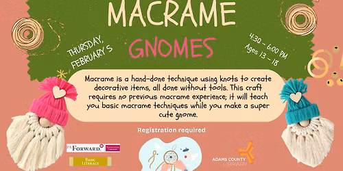 Macrame Gnomes
