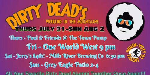 Dirty Dead\u2019s Oteil Pre-Game @ The Grey Eagle Patio