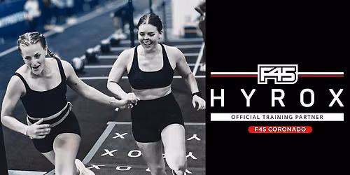 F45 Coronado HYROX Simulation Experience