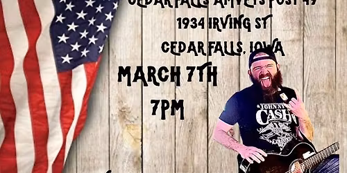 Jake Beaty: LIVE at Cedar Falls AMVETS Post 49