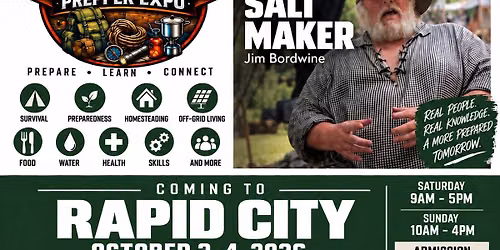 2nd Annual South Dakota Survival and Prepper Show