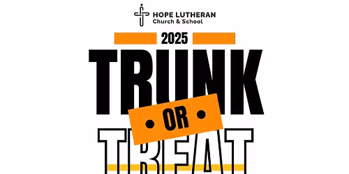 Trunk or Treat