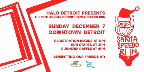 Detroit Santa Speedo Run