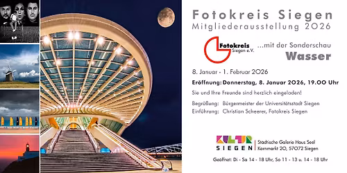 Vernissage zur Mitgliederausstellung | FOTOKREIS SIEGEN