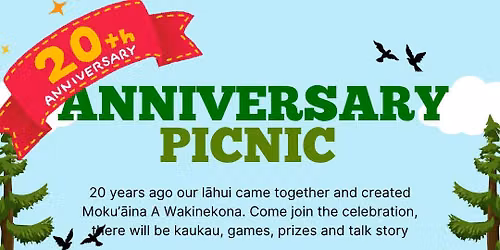 MAWHCC 20th Anniversary Annual Picnic