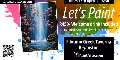 Paint Nite - Filotimo in Bryanston\/ Sandton