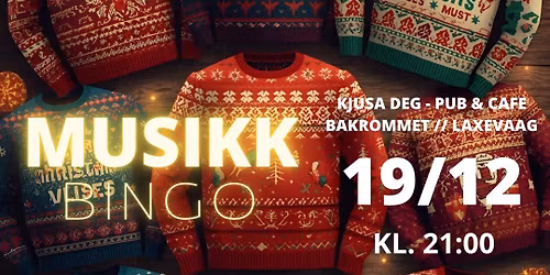 Musikkbingo\ud83c\udfb6 - Julespesial\ud83c\udfa4