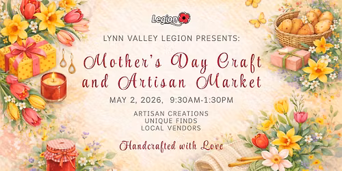 Mother's Day Craft and Artisan Market