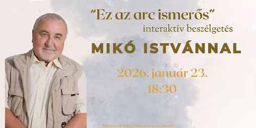 Ez az arc ismer\u0151s - Interakt\u00edv besz\u00e9lget\u00e9s Mik\u00f3 Istv\u00e1nnal