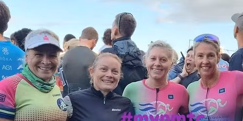 Women's Triathlon - Finish Lines Not Finish Times