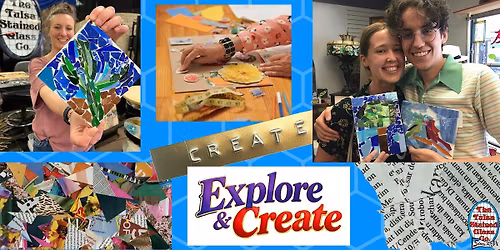 Explore, Create & Reset - Mosaic or Collage